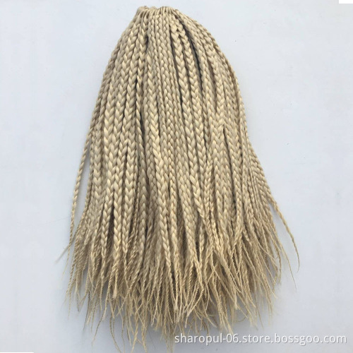 Crochet braids 14inch box Ombre Synthetic Braiding Hair extension Japanese Fiber Bulk braid